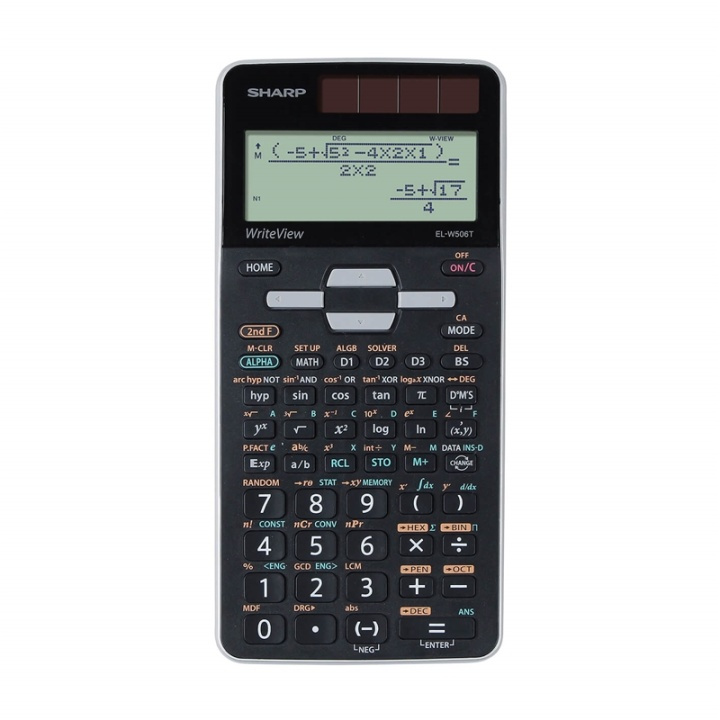 Sharp Kalkylator ELW506TGY ryhmässä KOTI, TALOUS JA PUUTARHA / Kellot ja laskimet / Laskimet @ TP E-commerce Nordic AB (38-77978)