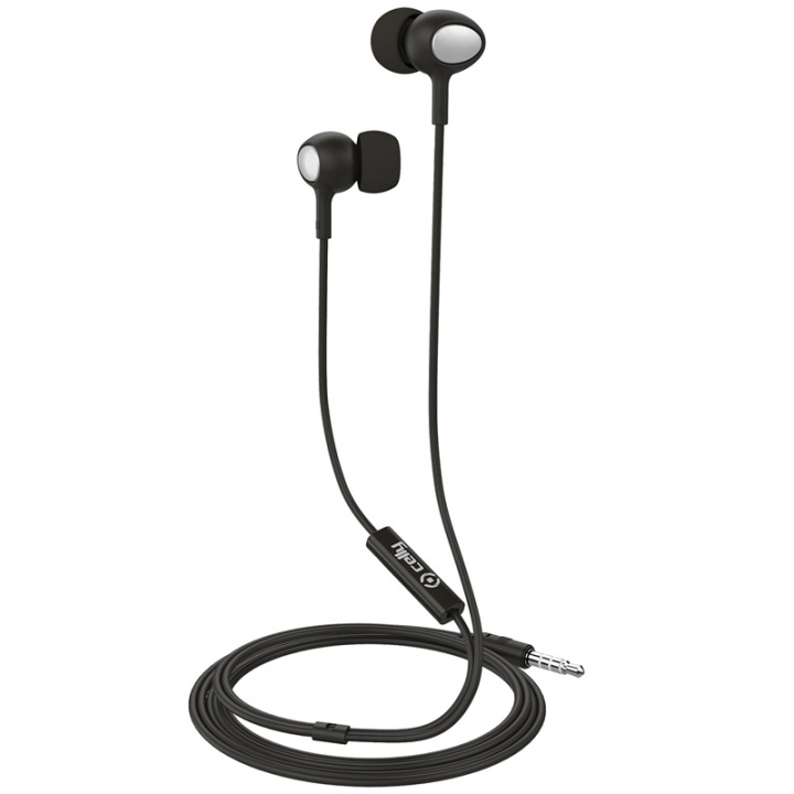 Celly UP500 Stereoheadset In-ear Sv ryhmässä KODINELEKTRONIIKKA / Ääni & Kuva / Kuulokkeet & Tarvikkeet / Kuulokkeet @ TP E-commerce Nordic AB (38-78120)