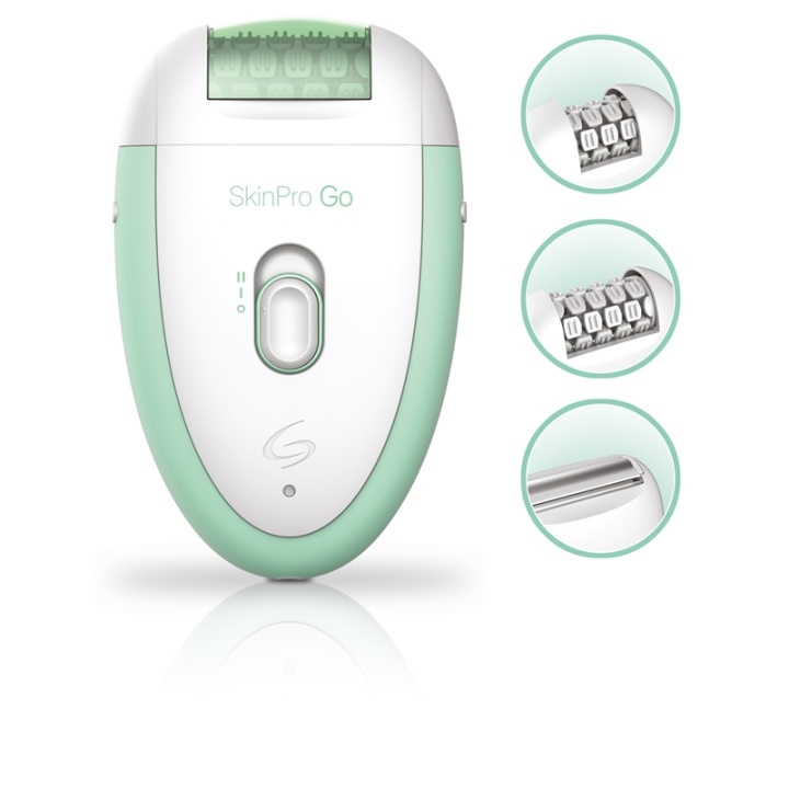 Gama Epilator SKINPRO GO II GE0130 ryhmässä KAUNEUS JA TERVEYS / Hiukset &Stailaus / Karvanpoisto / Epilaattorit @ TP E-commerce Nordic AB (38-78164)