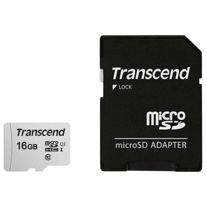Transcend microSDHC 16GB U1 (R95/W45) ryhmässä KODINELEKTRONIIKKA / Tallennusvälineet / Muistikortit / SD/SDHC/SDXC @ TP E-commerce Nordic AB (38-78292)