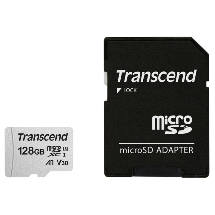 Transcend microSDXC 128GB U3 (R95/W45) ryhmässä KODINELEKTRONIIKKA / Tallennusvälineet / Muistikortit / SD/SDHC/SDXC @ TP E-commerce Nordic AB (38-78297)