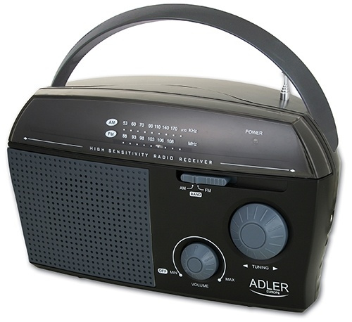 Adler AD 1119 Radio ryhmässä KODINELEKTRONIIKKA / Ääni & Kuva / Kotiteatteri, HiFi ja kannettavat / Radio & Herätyskellot / Radio @ TP E-commerce Nordic AB (38-78309)