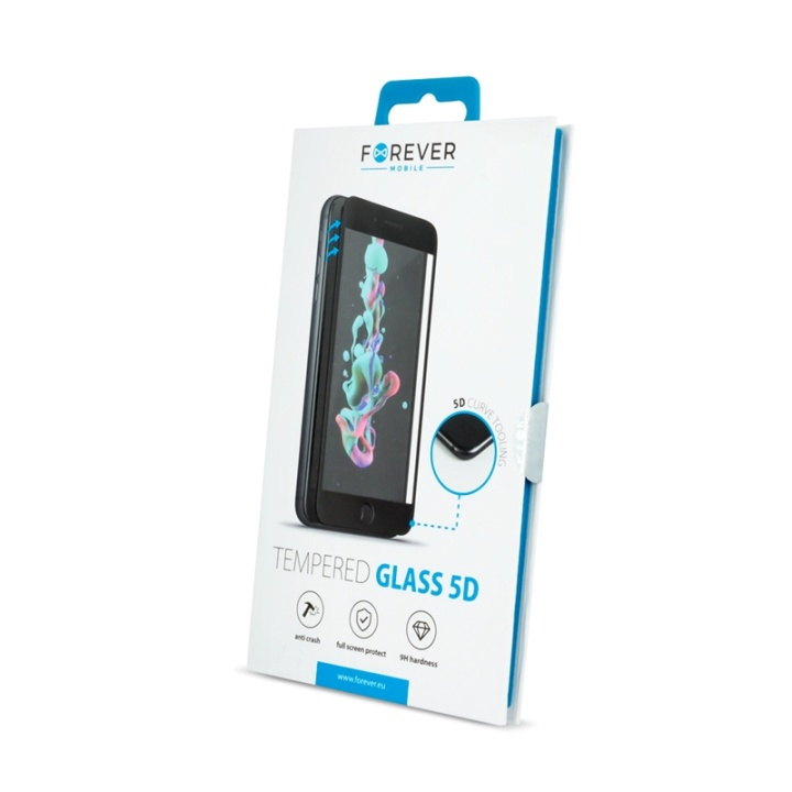 Ikuisesti karkaistu lasi 5D Samsung A50/A30s/A50s Musta kehys ryhmässä ÄLYPUHELIMET JA TABLETIT / Puhelimen suojakotelo / Samsung @ TP E-commerce Nordic AB (38-78833)