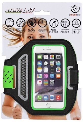 Rebeltec Active A47 - Urheiluranneke älypuhelimille 4.7 ryhmässä ÄLYPUHELIMET JA TABLETIT / Urheilu, koti ja vapaa-aika / Urheilurannekkeet @ TP E-commerce Nordic AB (38-78969)