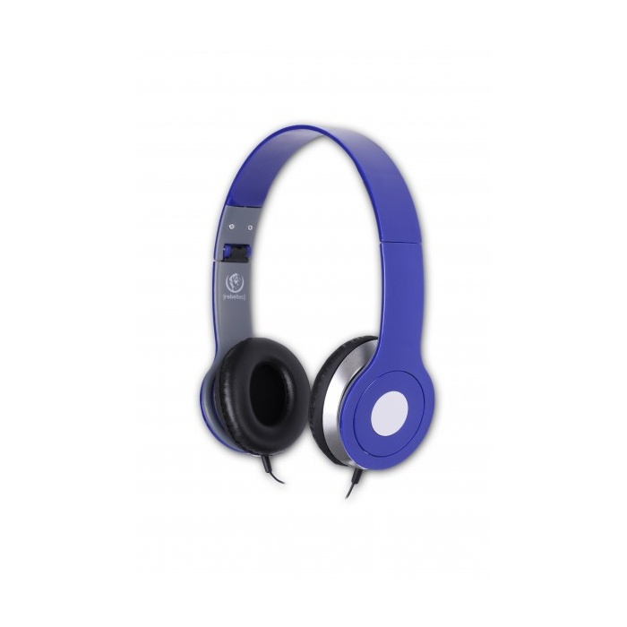Rebeltec Headset City Blue ryhmässä KODINELEKTRONIIKKA / Ääni & Kuva / Kuulokkeet & Tarvikkeet / Kuulokkeet @ TP E-commerce Nordic AB (38-78976)