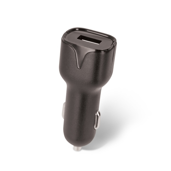 Setty autolaturin USB-pistorasia, 1A, musta ryhmässä ÄLYPUHELIMET JA TABLETIT / Laturit & Kaapelit / Autolaturi / Autolaturi USB @ TP E-commerce Nordic AB (38-79035)