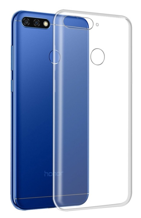 Transparent TPU-skal för Huawei Y6 Prime 2018 / Honor 7A ryhmässä ÄLYPUHELIMET JA TABLETIT / Puhelimen suojakotelo / Huawei/Honori @ TP E-commerce Nordic AB (38-79094)