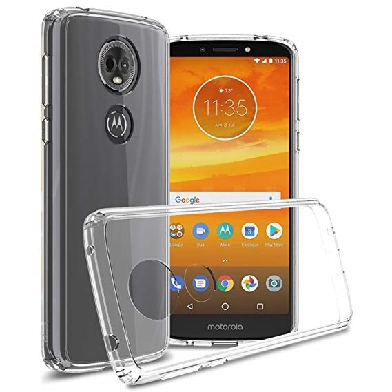 Läpinäkyvä TPU-kotelo Motorola Moto E5:lle ryhmässä ÄLYPUHELIMET JA TABLETIT / Puhelimen suojakotelo / Motorola @ TP E-commerce Nordic AB (38-79104)