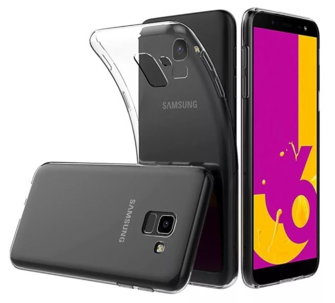 Läpinäkyvä TPU tapauksessa Samsung J6 Plus 2018 ryhmässä ÄLYPUHELIMET JA TABLETIT / Puhelimen suojakotelo / Samsung @ TP E-commerce Nordic AB (38-79106)