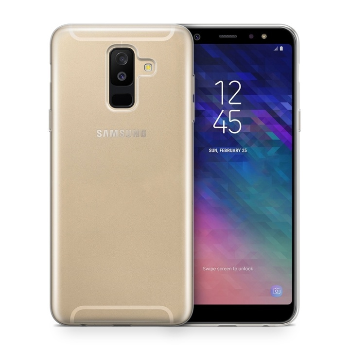 Läpinäkyvä TPU tapauksessa Samsung A6 2018 ryhmässä ÄLYPUHELIMET JA TABLETIT / Puhelimen suojakotelo / Samsung @ TP E-commerce Nordic AB (38-79143)