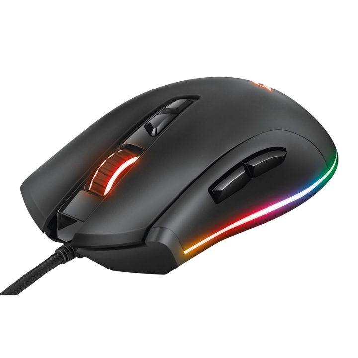 Trust GXT 900 Kudos RGB -pelihiiri ryhmässä TIETOKOONET & TARVIKKEET / Hiiret & Näppäimistöt / Hiiret / Langalliset @ TP E-commerce Nordic AB (38-79418)