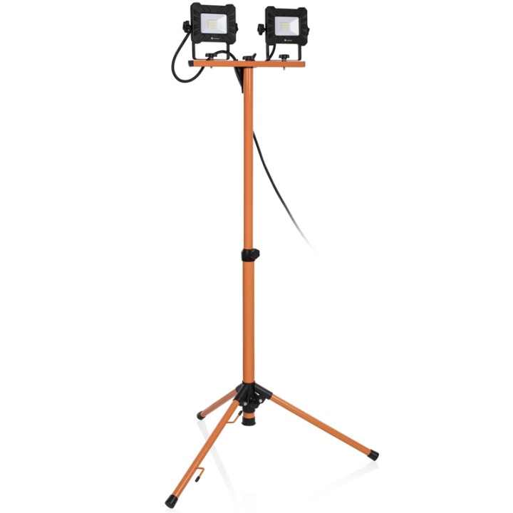 Smartwares LED-arbetslampa tripod 2 x 10W ryhmässä KOTI, TALOUS JA PUUTARHA / Sähkö & Valaistus / Työvalaistus @ TP E-commerce Nordic AB (38-79534)