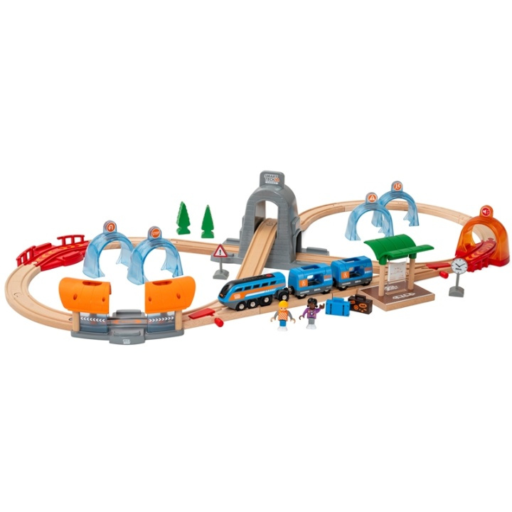 BRIO 33972 - Smart Tech Sound -effektitunnelin matkasetti ryhmässä LELUT, TUOTTEET LAPSILLE JA VAUVOILLE / Leikkikalut, Askartelu &Pelit / Rakennuslelut / Brio junaradat @ TP E-commerce Nordic AB (38-79965)