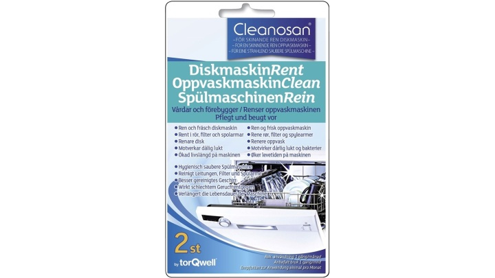 Cleanosan Cleaning Rengöringstabletter för diskmaskin, 2-pack ryhmässä KOTI, TALOUS JA PUUTARHA / Siivoustuotteet / Siivoustarvikkeet @ TP E-commerce Nordic AB (38-80022)