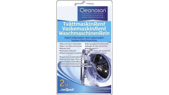 Cleanosan Cleaning Rengöringstabletter för tvättmaskin, 2-pack ryhmässä KOTI, TALOUS JA PUUTARHA / Siivoustuotteet / Siivoustarvikkeet @ TP E-commerce Nordic AB (38-80023)