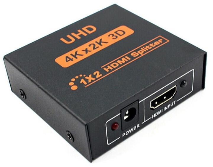 HDMI Splitter 2 porttia 4Kx2K ryhmässä TIETOKOONET & TARVIKKEET / Kaapelit & Sovittimet / Adapterit @ TP E-commerce Nordic AB (38-80522)