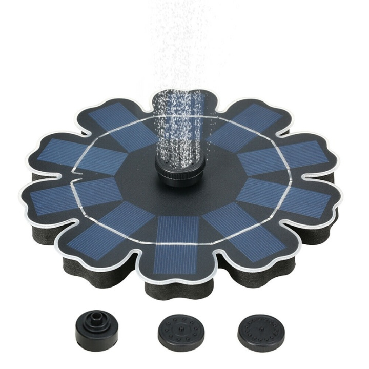 Flytande fontän som drivs av solceller ryhmässä KOTI, TALOUS JA PUUTARHA / Puutarhatuotteet / Muut @ TP E-commerce Nordic AB (38-80639)