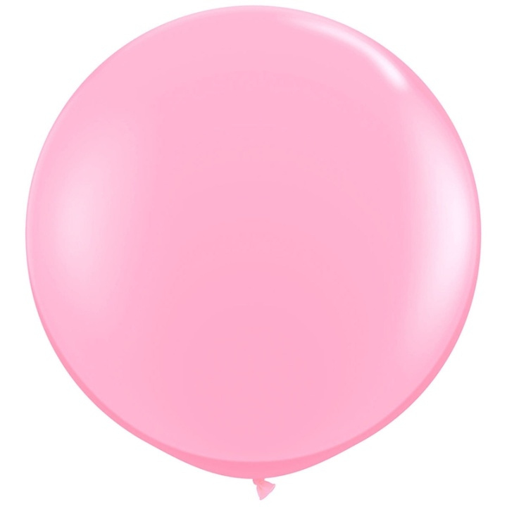JÄTTIMÄINEN ilmapallo, 100 cm, 1 kpl, Pinkki ryhmässä LELUT, TUOTTEET LAPSILLE JA VAUVOILLE / Syö ja juo / Lastenjuhlat ja juhlat @ TP E-commerce Nordic AB (38-80804)