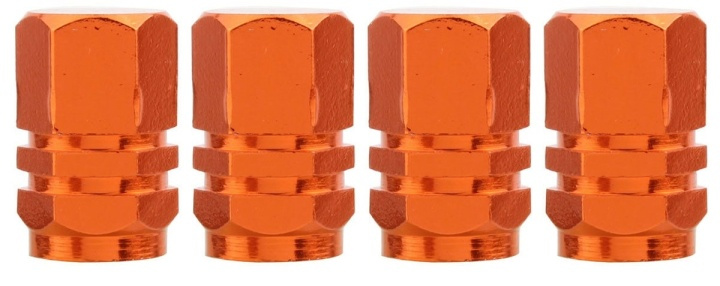 Ventilhattar 4-pack, Orange ryhmässä AUTO / antennit & Tarvikkeet / Muut tarvikkeet @ TP E-commerce Nordic AB (38-80967)