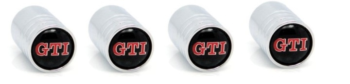 Venttiilikorkit 4 kpl, GTI-logo ryhmässä AUTO / antennit & Tarvikkeet / Muut tarvikkeet @ TP E-commerce Nordic AB (38-80975)