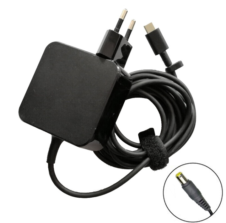 AC adapter till Lenovo IBM 7.9*5.5 ThinkPad T400 T410 T60 R61 65W ryhmässä TIETOKOONET & TARVIKKEET / Kannettavat tietokoneet & tarvikkeet / Laturi / Seinälaturi / IBM/Lenovo @ TP E-commerce Nordic AB (38-81042)