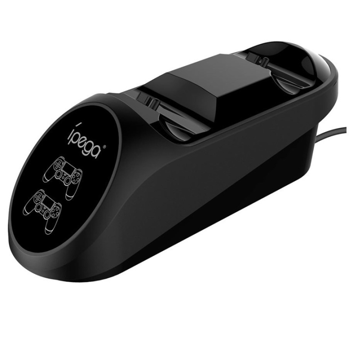 PS4/SLIM/PRO langattomien ohjainten latausasema ryhmässä KODINELEKTRONIIKKA / Pelikonsolit & Tarvikkeet / Sony PlayStation 4 / Tarvikkeet @ TP E-commerce Nordic AB (38-81060)