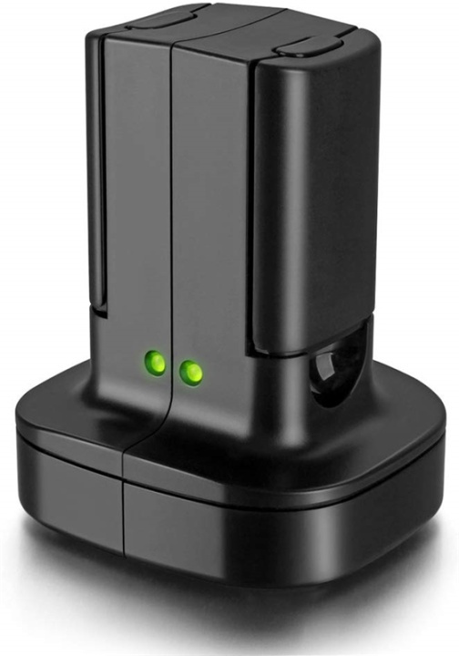 Xbox 360 Batteriladdare samt 2 st batterier ryhmässä KODINELEKTRONIIKKA / Pelikonsolit & Tarvikkeet / Xbox 360 @ TP E-commerce Nordic AB (38-81089)