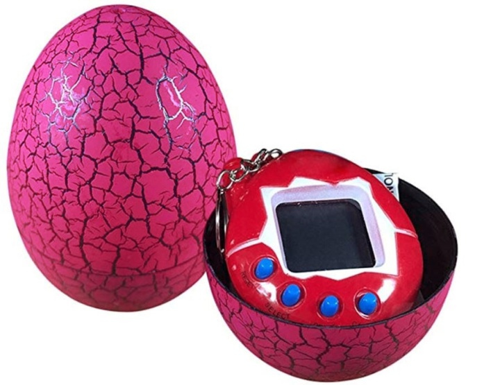 Tamagotchi, Elektroninen lemmikki, jossa on sopiva muna, vaaleanpunainen ryhmässä LELUT, TUOTTEET LAPSILLE JA VAUVOILLE / Leikkikalut, Askartelu &Pelit / Lelut @ TP E-commerce Nordic AB (38-81100)