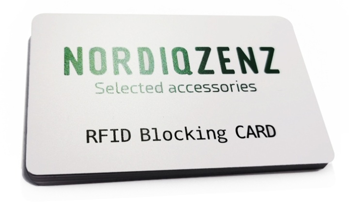 NORDIQZENZ RFID/NFC Blocker-kortti ryhmässä URHEILU, VAPAA-AIKA JA HARRASTUS / Hauskat tavarat / Älylaitteet @ TP E-commerce Nordic AB (38-81128)