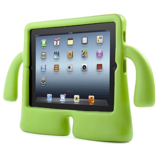 Lasten suojakotelo iPad Pro 10,5 tuumalle ja iPad 7. sukupolvelle 10,2 tuumalle, vihreä ryhmässä ÄLYPUHELIMET JA TABLETIT / Tabletin suojakotelo / Apple iPad @ TP E-commerce Nordic AB (38-81264)