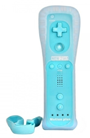 Kaukosäädin Plus Wii/Wii U:lle, sininen ryhmässä KODINELEKTRONIIKKA / Pelikonsolit & Tarvikkeet / Nintendo Wii @ TP E-commerce Nordic AB (38-81312)