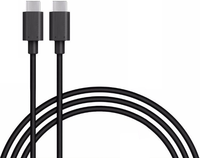 NORDIQZENZ USB-C 100W (20V 5A) High Power PD 3.0, USB-C till USB-C, 1m, Svart ryhmässä ÄLYPUHELIMET JA TABLETIT / Laturit & Kaapelit / Kaapelit / Tyyppi C -kaapelit @ TP E-commerce Nordic AB (38-81354)