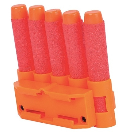 Nerf-lippaaseen, 5 laukausta ryhmässä LELUT, TUOTTEET LAPSILLE JA VAUVOILLE / Leikkikalut, Askartelu &Pelit / Toimintapeli @ TP E-commerce Nordic AB (38-81410)