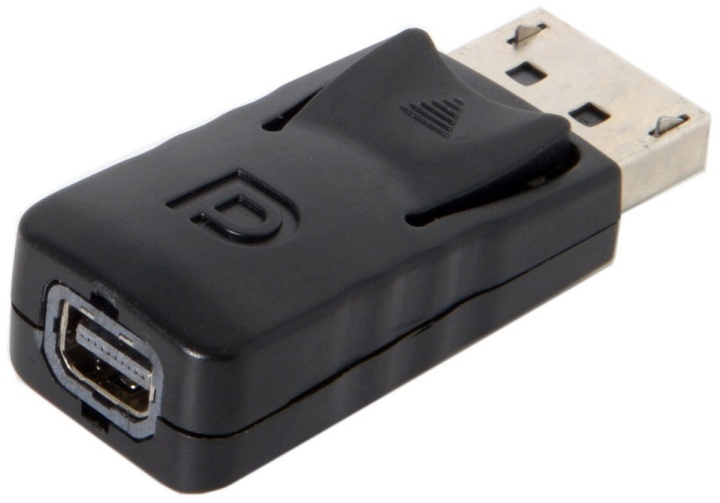 NORDIQZENZ Sovitin Displayport (uros) mini Displayport (naaras) - mini Displayport (naaras) ryhmässä KODINELEKTRONIIKKA / Kaapelit & Sovittimet / HDMI / Sovittimet @ TP E-commerce Nordic AB (38-81488)