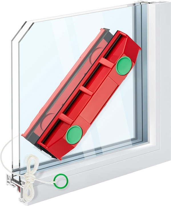 Magnetisk fönstertvätt för 20-28 mm glas ryhmässä KOTI, TALOUS JA PUUTARHA / Siivoustuotteet / Siivoustarvikkeet @ TP E-commerce Nordic AB (38-81517)