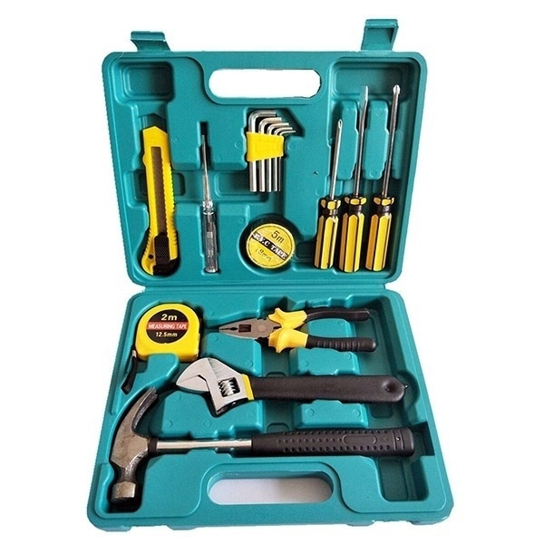 Työkalulaatikko 15 työkalulla ryhmässä KOTI, TALOUS JA PUUTARHA / Työkalut & Tee itse / Muut Työkalut & Tarvikkeet @ TP E-commerce Nordic AB (38-81912)