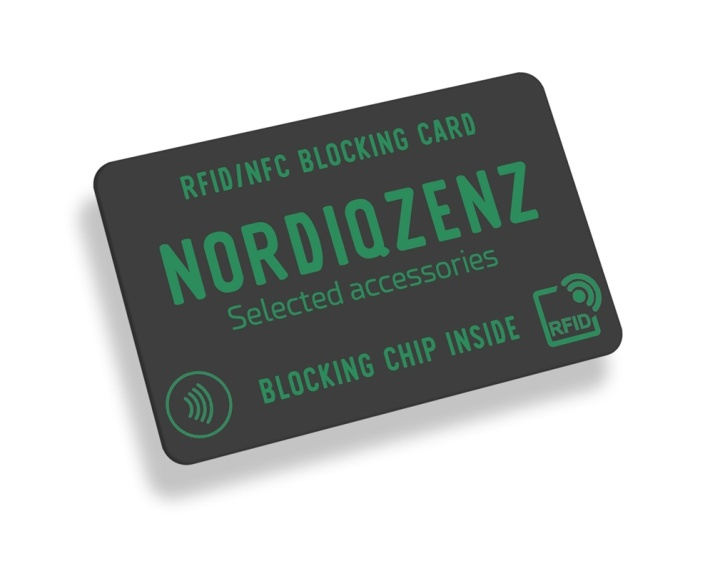 NORDIQZENZ RFID/NFC -estokortti, Suojaus kuorimista vastaan! ryhmässä URHEILU, VAPAA-AIKA JA HARRASTUS / Hauskat tavarat / Älylaitteet @ TP E-commerce Nordic AB (38-81926)