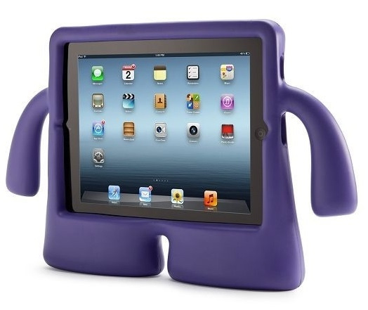 Lasten suojakotelo iPad Mini 1/2/3:lle, violetti ryhmässä ÄLYPUHELIMET JA TABLETIT / Tabletin suojakotelo / Apple iPad @ TP E-commerce Nordic AB (38-82135)