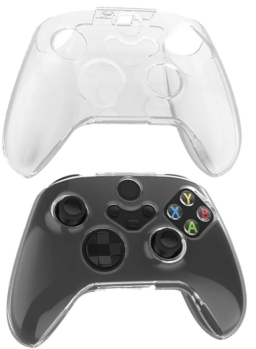 Läpinäkyvä suoja Xbox Series X/S -ohjaimelle ryhmässä KODINELEKTRONIIKKA / Pelikonsolit & Tarvikkeet / Xbox Series X / Tarvikkeet @ TP E-commerce Nordic AB (38-82163)