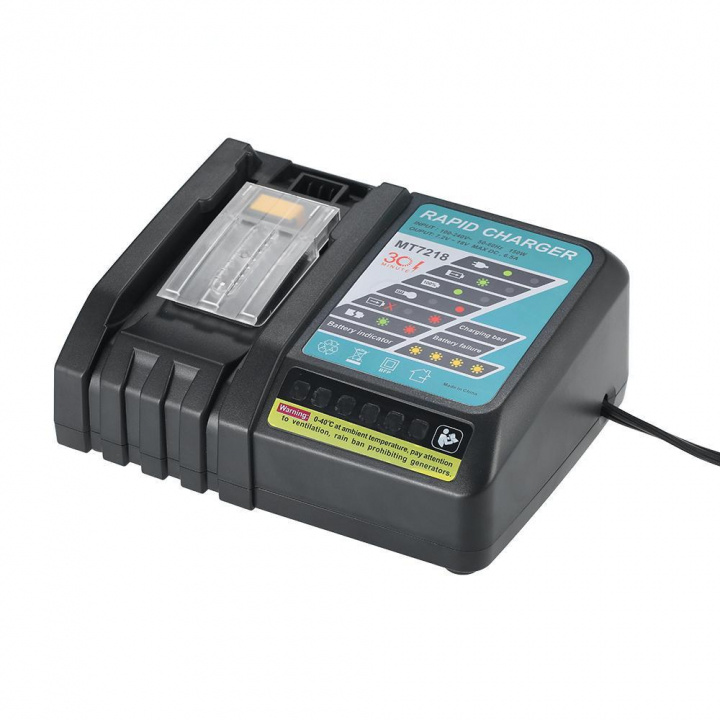 Laddare för Makita 18V 6A port ryhmässä KOTI, TALOUS JA PUUTARHA / Työkalut & Tee itse / Paristot ja akut sähkötyökaluihin @ TP E-commerce Nordic AB (38-82329)