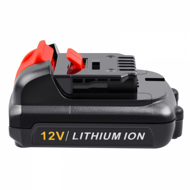 Ersättningsbatteri till Dewalt elverktyg, 12V, 2Ah ryhmässä KOTI, TALOUS JA PUUTARHA / Työkalut & Tee itse / Paristot ja akut sähkötyökaluihin @ TP E-commerce Nordic AB (38-82336)