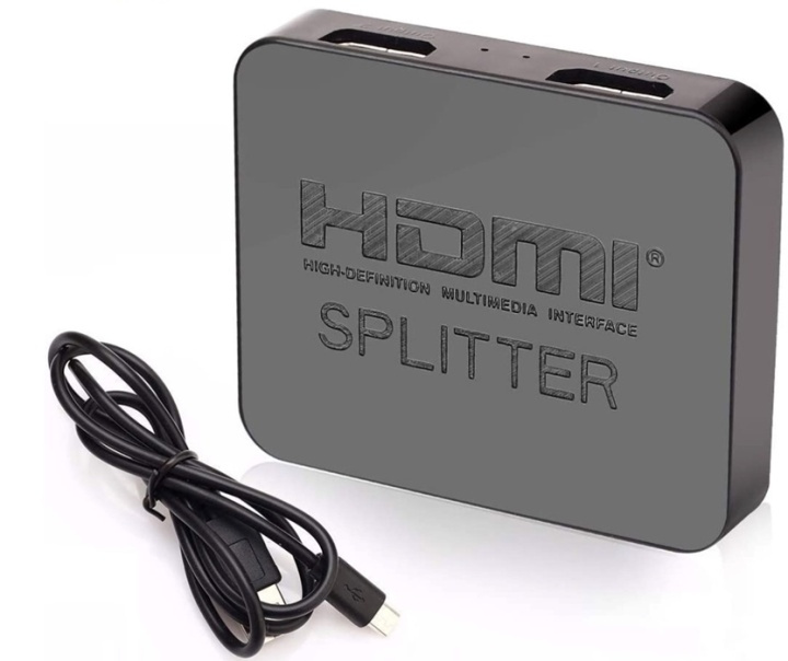 HDMI Splitter ryhmässä TIETOKOONET & TARVIKKEET / Kaapelit & Sovittimet / Adapterit @ TP E-commerce Nordic AB (38-82388)