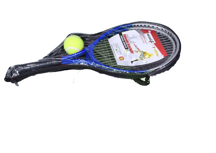 Två tennisrack för barn med boll, Blå ryhmässä LELUT, TUOTTEET LAPSILLE JA VAUVOILLE / Ulkoleut / Urheilu & Pelit @ TP E-commerce Nordic AB (38-82393)