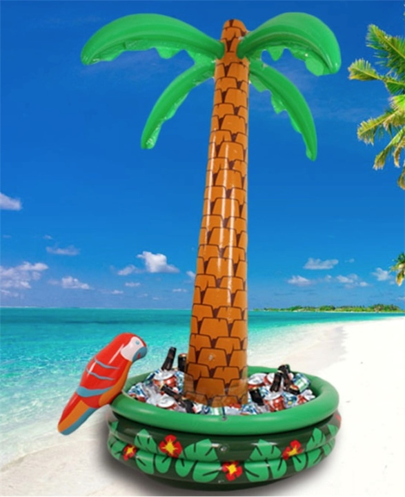 Uppblåsbar palm med ishink, 180 cm ryhmässä LELUT, TUOTTEET LAPSILLE JA VAUVOILLE / Ulkoleut / Kylpylelut @ TP E-commerce Nordic AB (38-82440)