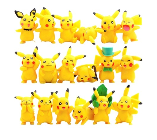 Pikachufigurer, 18st ryhmässä LELUT, TUOTTEET LAPSILLE JA VAUVOILLE / Leikkikalut, Askartelu &Pelit / Lelut @ TP E-commerce Nordic AB (38-82682)