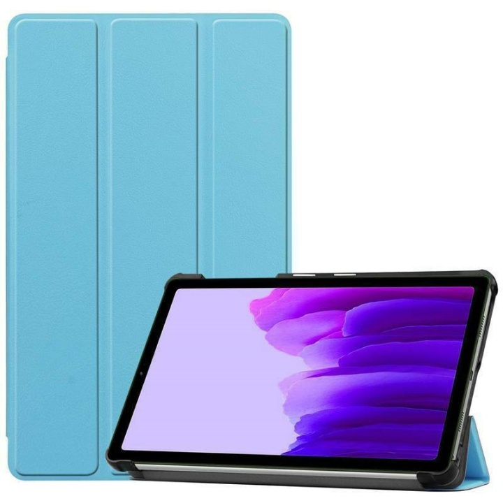 Tri-fold fodral med stativfunktion för Galaxy Tab A7 10.4 T500-T505, Ljusblå ryhmässä ÄLYPUHELIMET JA TABLETIT / Tabletin suojakotelo / Samsung tablets @ TP E-commerce Nordic AB (38-82849)