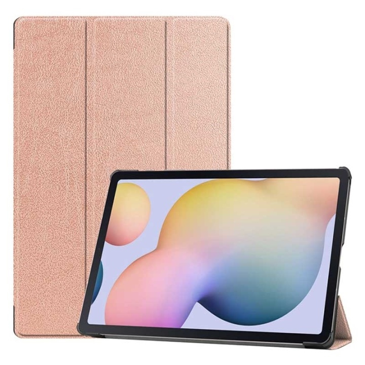 Kolmiosainen kansi jalustatoiminnolla Galaxy Tab S7 Plus 12,4 tuumaa, tummanpunainen ryhmässä ÄLYPUHELIMET JA TABLETIT / Tabletin suojakotelo / Samsung tablets @ TP E-commerce Nordic AB (38-82851)