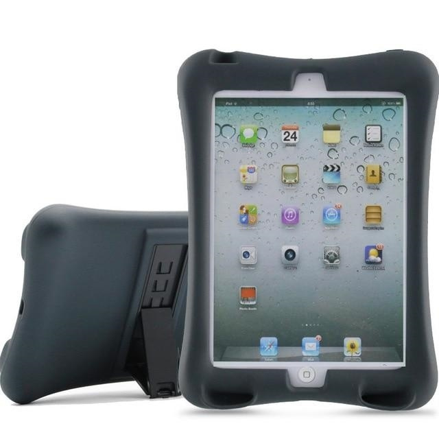 Pehmeä ja lapsiystävällinen suoja iPad iPad 10.2/10.5:lle, Musta ryhmässä ÄLYPUHELIMET JA TABLETIT / Tabletin suojakotelo / Apple iPad @ TP E-commerce Nordic AB (38-82893)