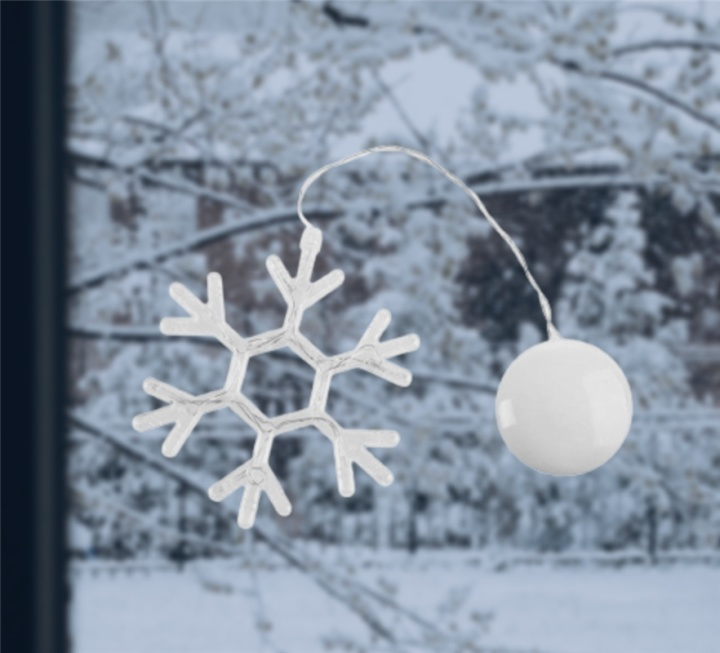 LED-valo jouluksi, lumikide ryhmässä KODINELEKTRONIIKKA / Valaistus / Jouluvalaistus @ TP E-commerce Nordic AB (38-82914)