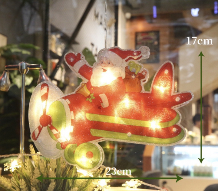 Joulukoriste LED-valot, Joulupukki ryhmässä KODINELEKTRONIIKKA / Valaistus / Jouluvalaistus @ TP E-commerce Nordic AB (38-82922)
